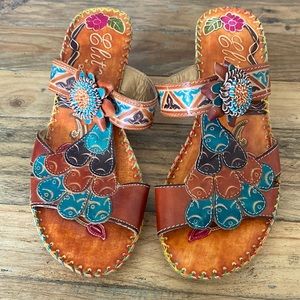 🌟Elite by Corkys Leather Sandals🌟